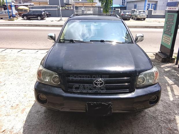 Toyota Highlander 4x4 2005 Black