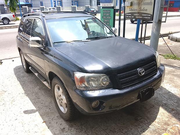 Toyota Highlander 4x4 2005 Black