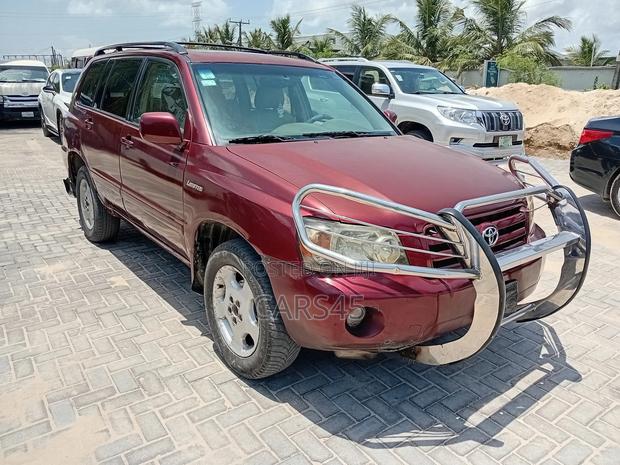 Toyota Highlander Limited V6 2005 Burgandy