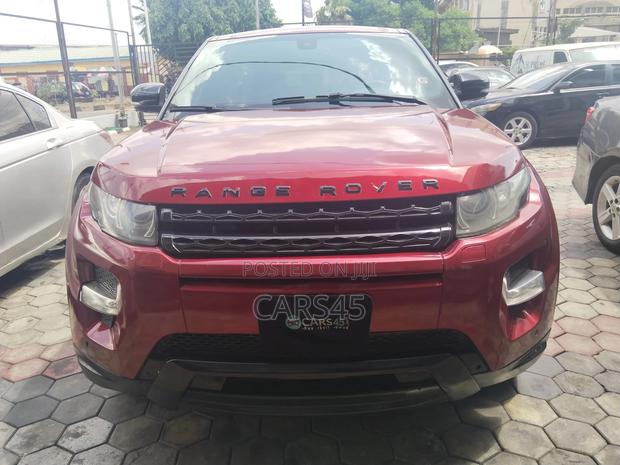 Land Rover Range Rover Evoque 2012 Red