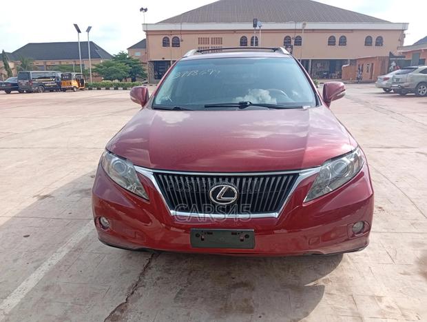 Lexus RX 2010 Red