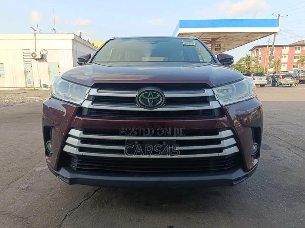 Toyota Highlander 2018 Burgandy