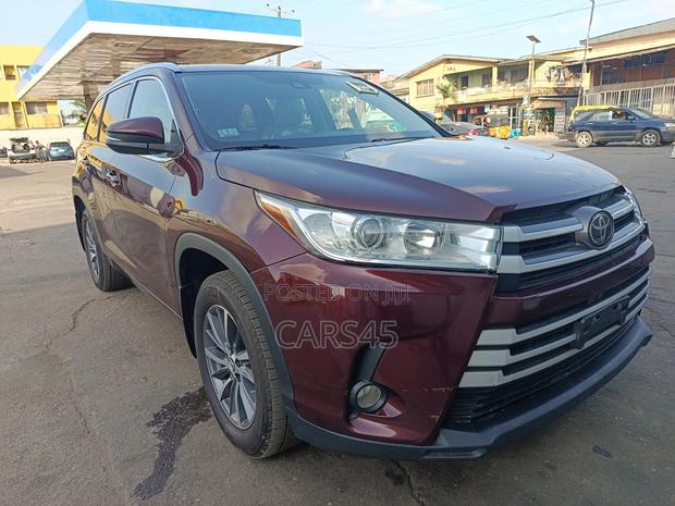 Toyota Highlander 2018 Burgandy