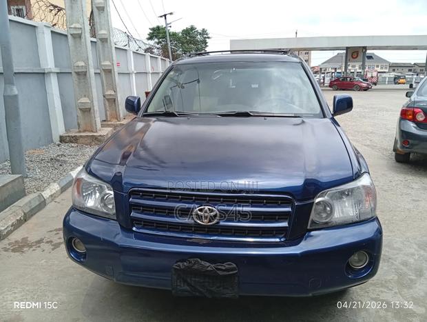 Toyota Highlander 2003 Blue