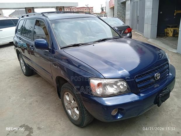 Toyota Highlander 2003 Blue