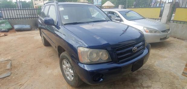 Toyota Highlander 2003 Blue
