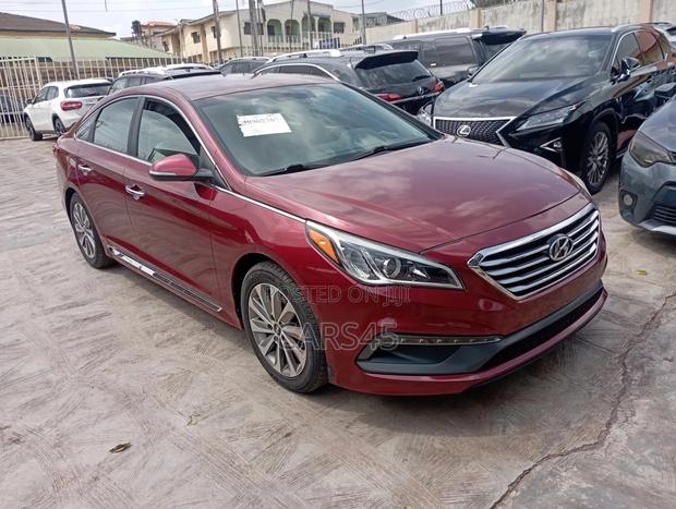 Hyundai Sonata 2016 Red