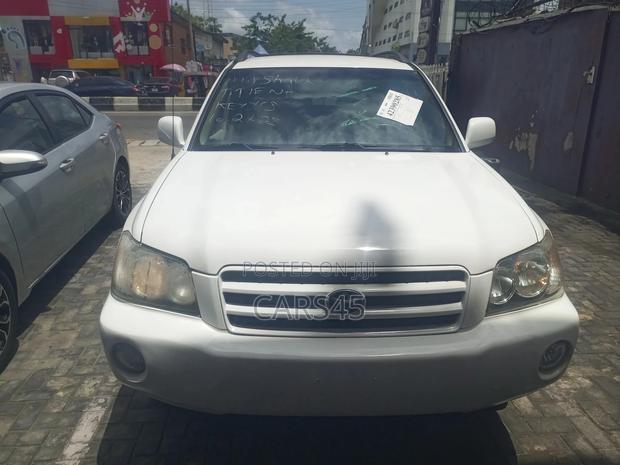Toyota Highlander 2003 White