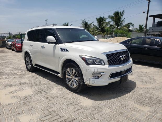 Infiniti QX80 2016 White