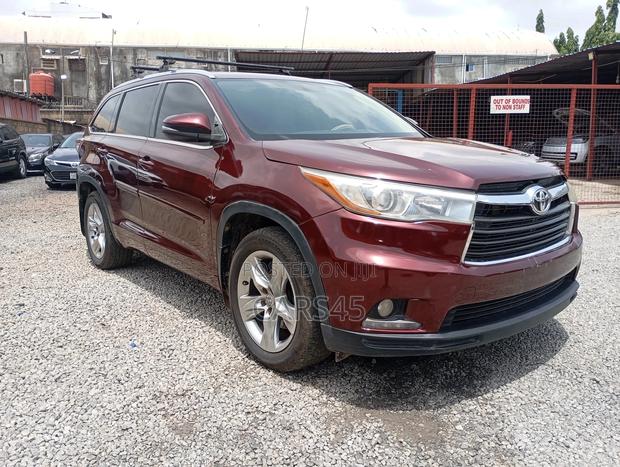 Toyota Highlander 2015 Red
