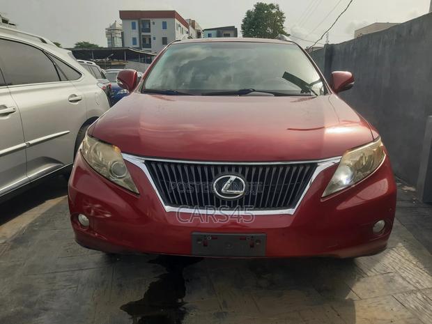 Lexus RX 2010 Red