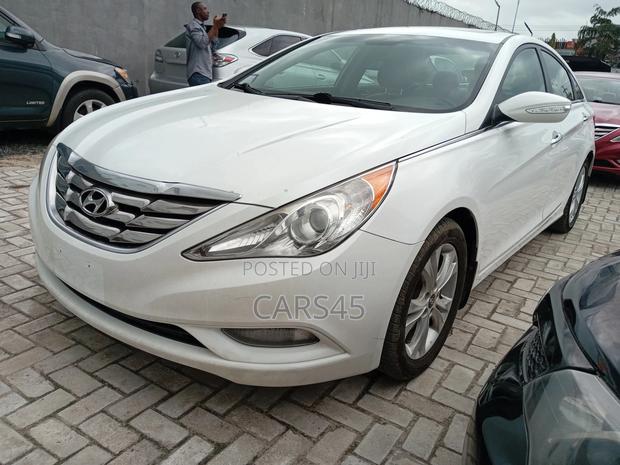 Hyundai Sonata Limited 2.0T Sedan (2.0L 4cyl 6A) 2013 White