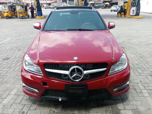 Mercedes-Benz C350 2008 Red