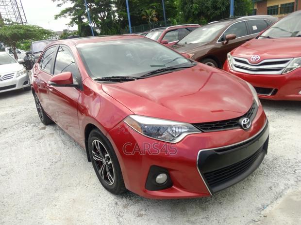 Toyota Corolla LE 4dr Sedan (1.8L 4cyl CVT) 2014 Red