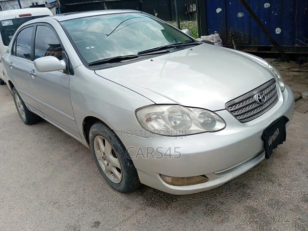 Toyota Corolla Sedan 2003 Silver