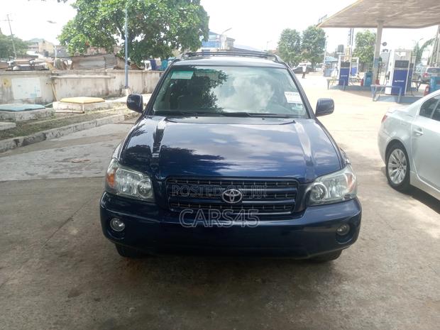 Toyota Highlander 2006 Blue