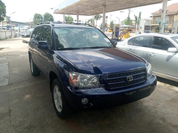 Toyota Highlander 2006 Blue
