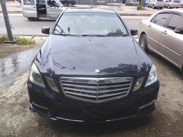 Mercedes-Benz E550 2010 Black