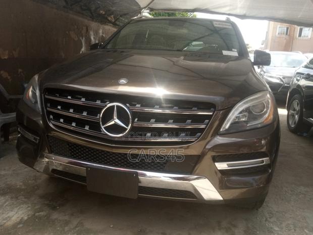 Mercedes-Benz M Class 2014 Brown