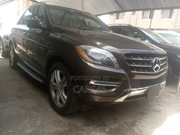 Mercedes-Benz M Class 2014 Brown