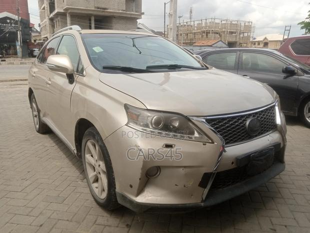 Lexus RX 2012 Gold