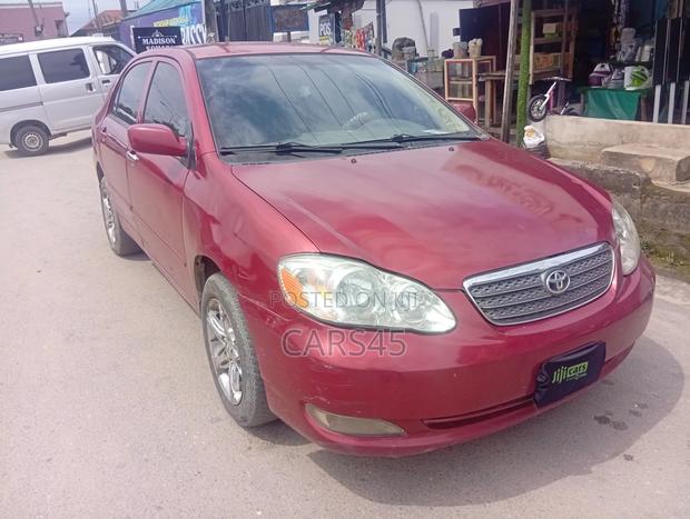 Toyota Corolla 2007 Red
