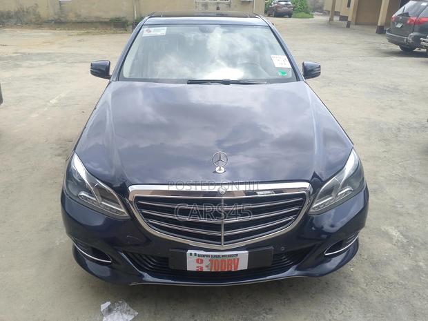 Mercedes-Benz E350 2015 Blue