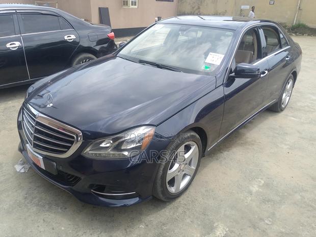 Mercedes-Benz E350 2015 Blue