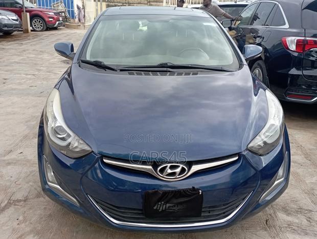 Hyundai Elantra 2015 Blue