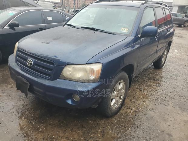 Toyota Highlander 2007 Blue