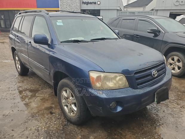 Toyota Highlander 2007 Blue