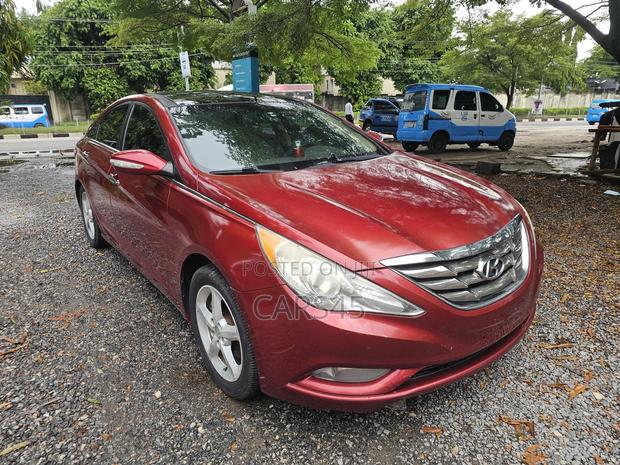 Hyundai Sonata 2013 Red
