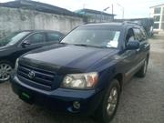 Toyota Highlander Base FWD 2004 Blue for sale
