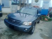 Toyota Highlander 2004 Blue for sale