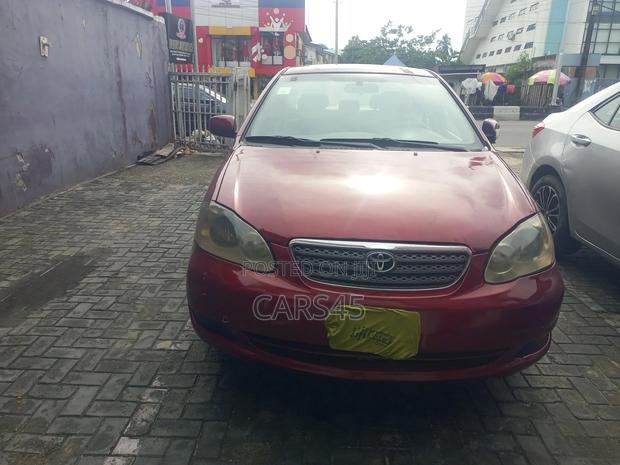 Toyota Corolla 2008 Red