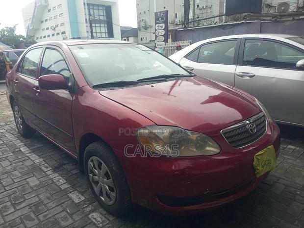 Toyota Corolla 2008 Red