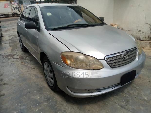 Toyota Corolla 2003 Silver