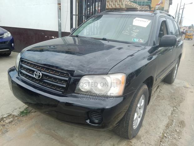 Toyota Highlander 2003 Black