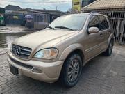 Mercedes-Benz M Class 2002 Beige for sale