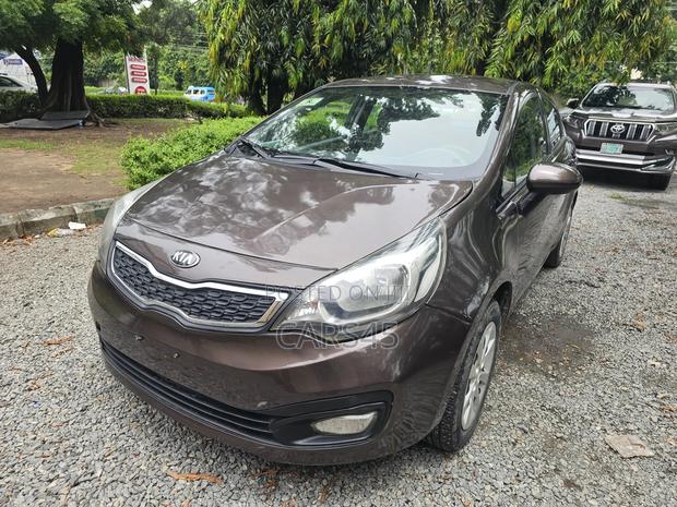Kia Rio 2014 Brown