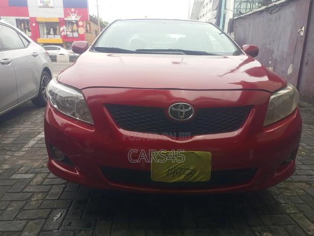 Toyota Corolla 2010 Red