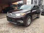 Toyota Highlander 2011 Burgandy for sale