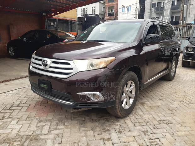 Toyota Highlander 2011 Burgandy