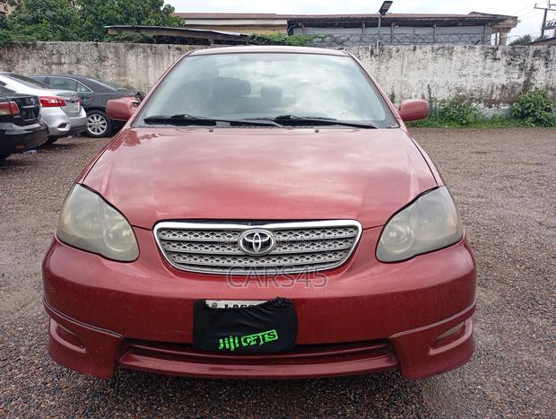Toyota Corolla 1.8 TS 2005 Red