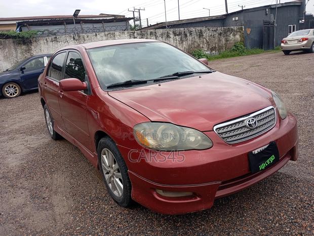 Toyota Corolla 1.8 TS 2005 Red
