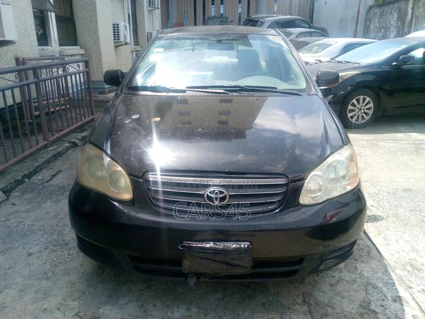 Toyota Corolla 2003 Black