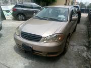 Toyota Corolla 2004 Gold for sale