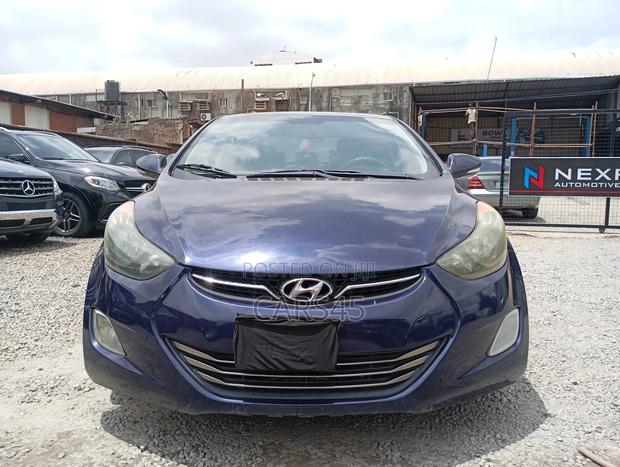 Hyundai Elantra 2013 Blue