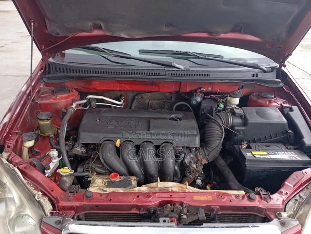Toyota Corolla 2004 Red