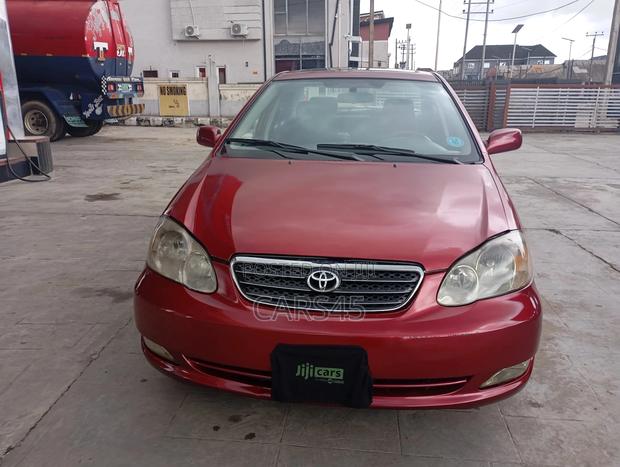 Toyota Corolla 2004 Red